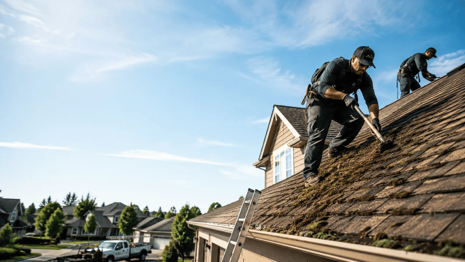 Roof Moss Removal in Deering, ND near me